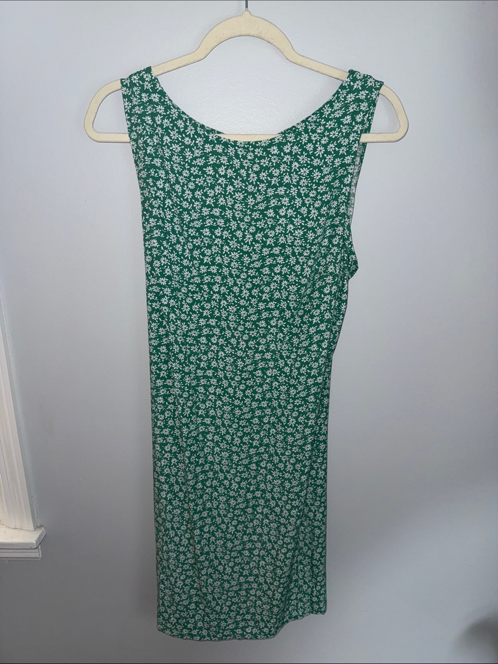 GAP Green Floral Sleeveless Dress